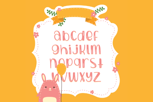 Bubbly Cute Font - Preview 2