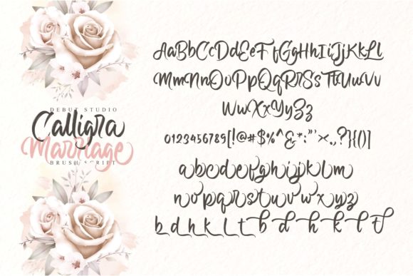 Calligra Marriage Font - Preview 6