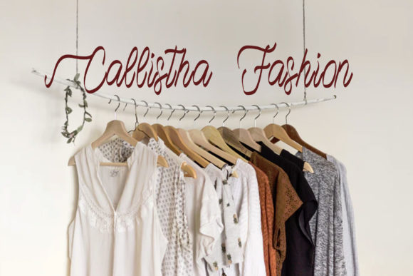 Callistha Font - Preview 3
