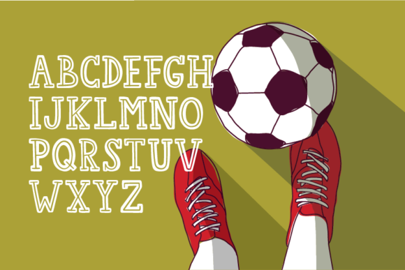 College Star Font - Preview 2