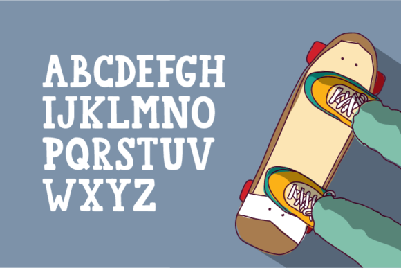 College Star Font - Preview 3