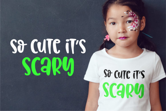 Cute Horror Font PNG with transparent background - Preview 4