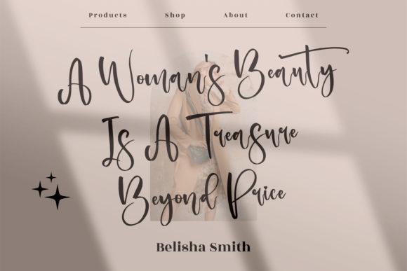 Delashanty Font - Preview 2