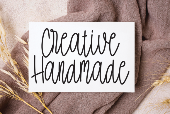Digital Paper Font - Preview 4