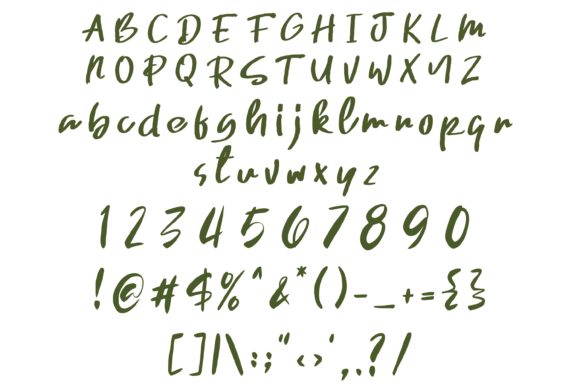 Green Curry Font - Preview 5