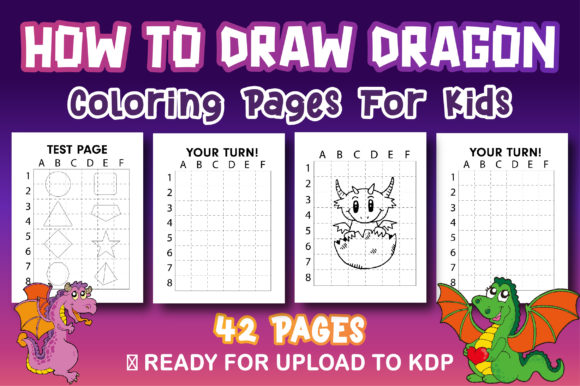 How to Draw Dragon Book for Kids
