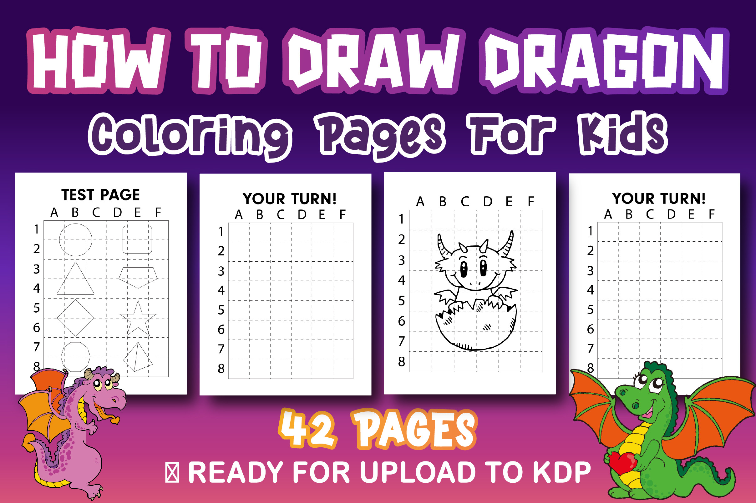 How to Draw Dragon Book for Kids