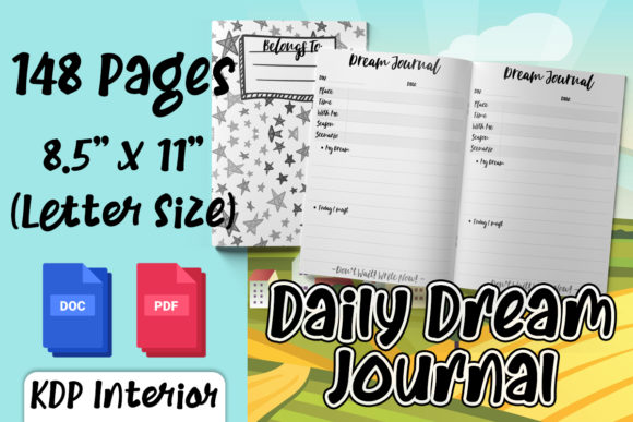 KDP Dream Journal Interior