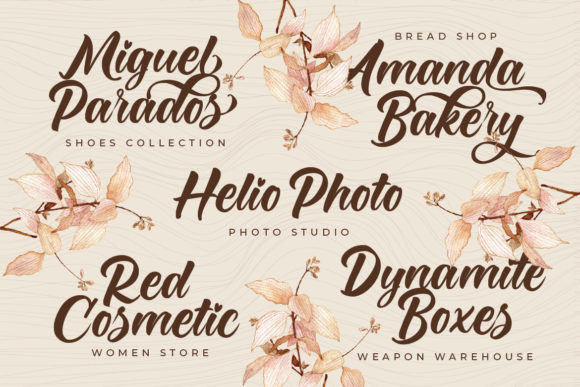 Monicha Script Font PNG with transparent background - Preview 3