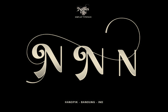 Noblesville Font PNG with transparent background - Preview 5