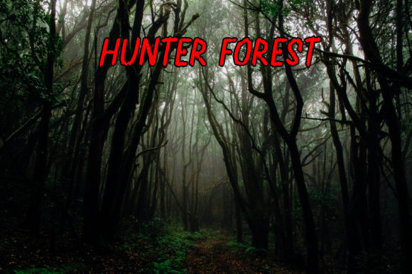Scary Mystical Font PNG with transparent background - Preview 2