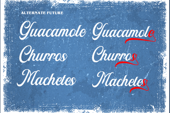 Silvatos Font PNG with transparent background - Preview 4