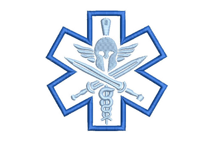 Star of Life with Helmet