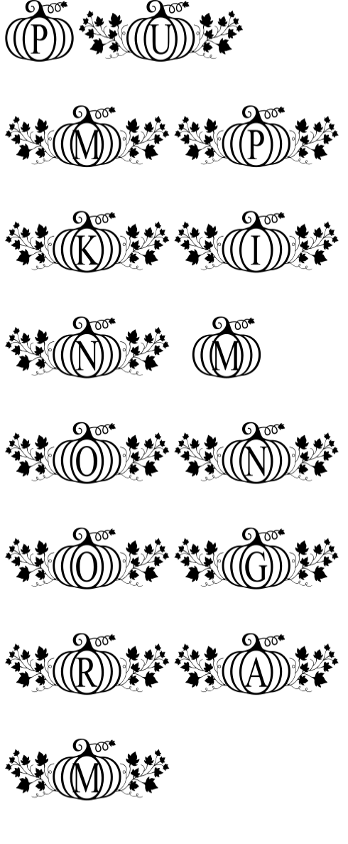 pumpkin-monogram