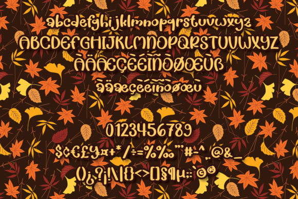 Autumn Lover Font - Preview 3