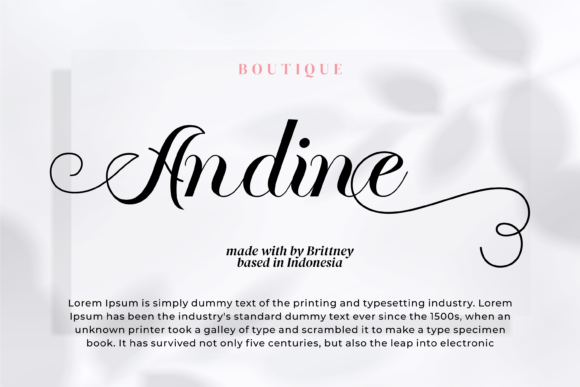 Agatha Setyna Font - Preview 1