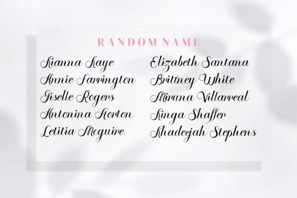 Agatha Setyna Font - Preview 4