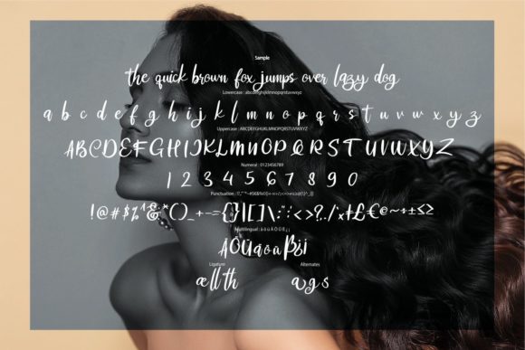 Alrobe Script Font - Preview 5