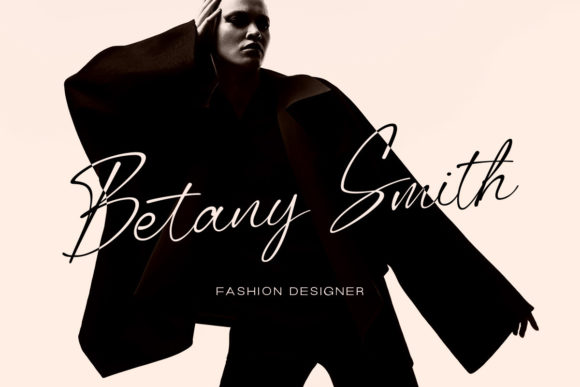 Anstally Script Font - Preview 1