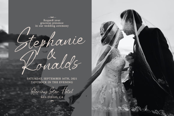 Anstally Script Font - Preview 3