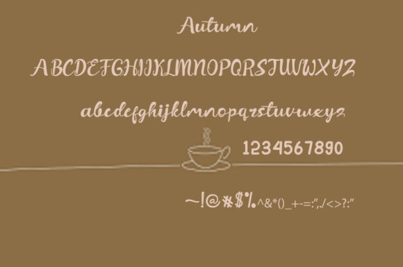 Autumn Font - Preview 4
