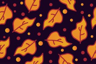 Autumn Leaf Patterns Graphic by rahmatumar971 · Creative Fabrica