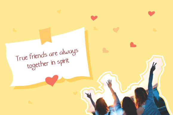 Besties Forever Font - Preview 1