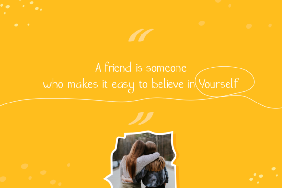 Besties Forever Font - Preview 3