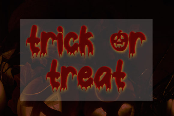Bloody Spooky Font - Preview 1