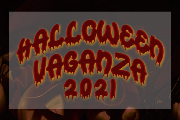 Bloody Spooky Font - Preview 3