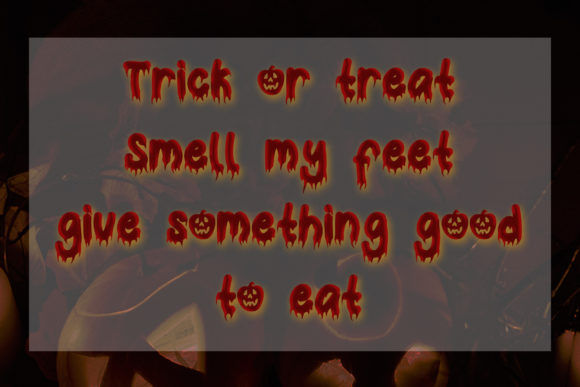 Bloody Spooky Font - Preview 4