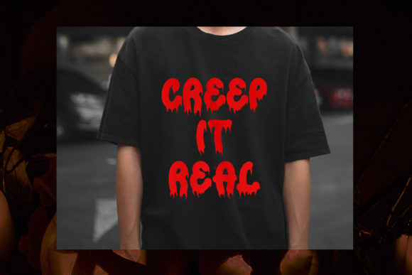 Bloody Spooky Font - Preview 5