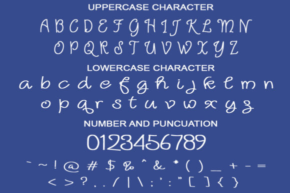 Blueberry Font - Preview 2
