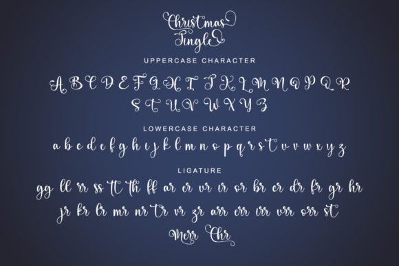 Christmas JIngle Font - Preview 6