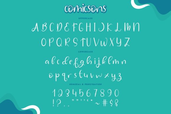 ComicSons Font - Preview 2