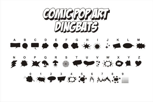 Comics Pop Art Font - Preview 1