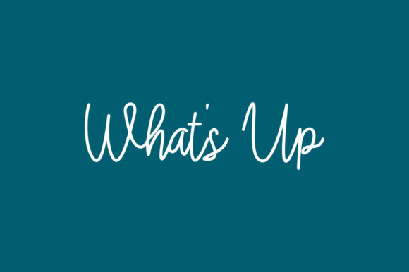 Creatogram Font - Preview 4