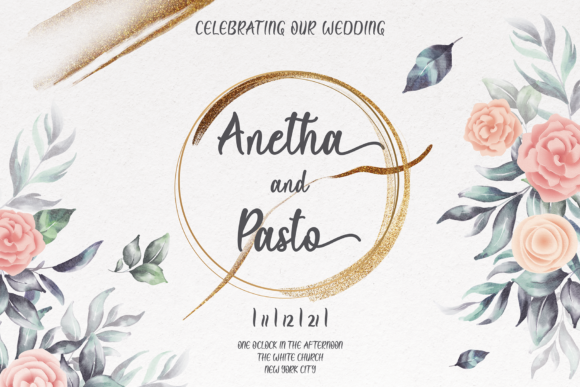 Diary Autumn Font PNG with transparent background - Preview 1