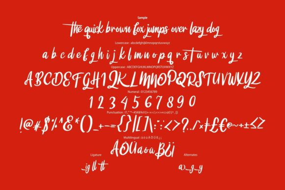 Digtta Font PNG with transparent background - Preview 5