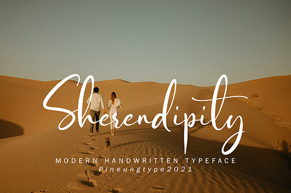 Enternity Sunset Font - Preview 1