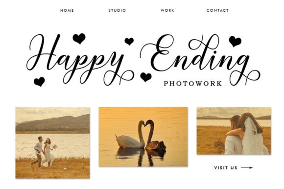 Gastine Script Font - Preview 2
