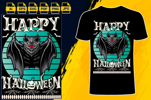 HALLOWEEN PREMIUM T SHIRT DESIGN .