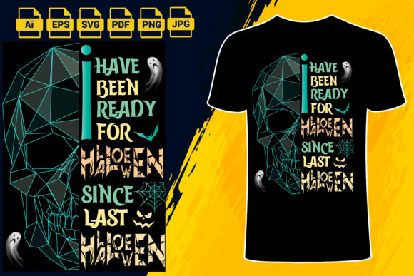 HALLOWEEN PREMIUM T SHIRT DESIGN .