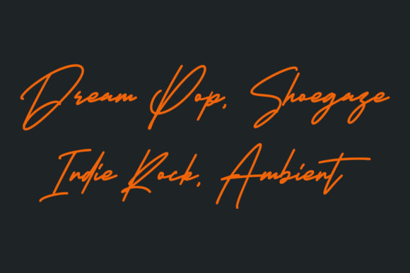 Hollestik Signature Font PNG with transparent background - Preview 5