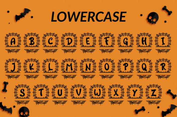 Laba Monogram Font PNG with transparent background - Preview 4