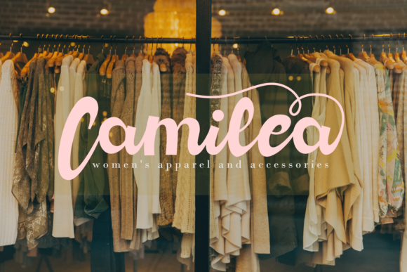 Makasih Font PNG with transparent background - Preview 4