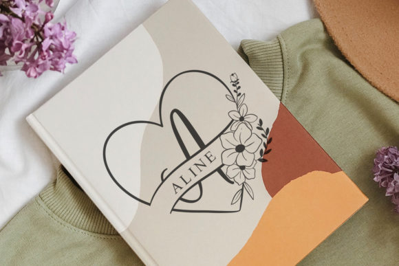 Melinda Monogram Font Font PNG with transparent background - Preview 1