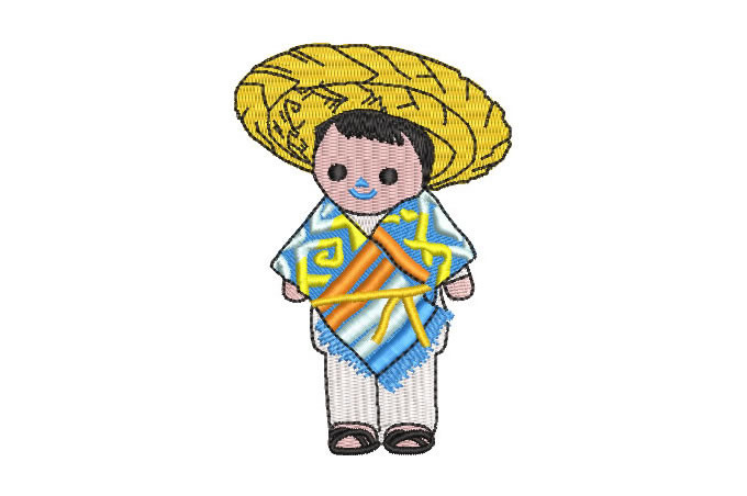 Mexican Child Doll