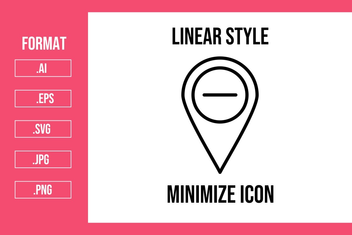 Minimize Icon Graphic by mhd.usman00 · Creative Fabrica