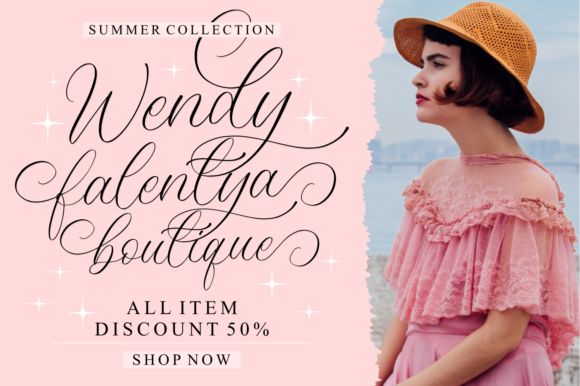 Mondylove Font PNG with transparent background - Preview 4